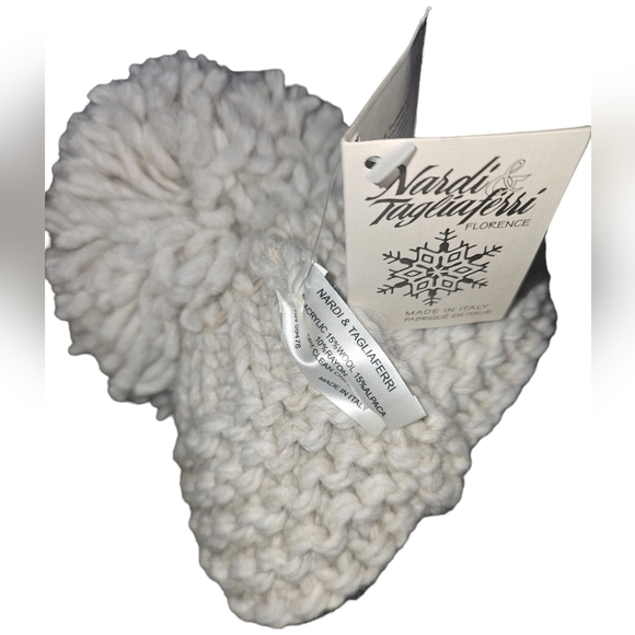 NWT | Nardi Tagliaferri | Women's Wool Alpaca Beanie Pom | ๐ฎ๐น Italy ๐ฎ๐น - Picture 3 of 12
